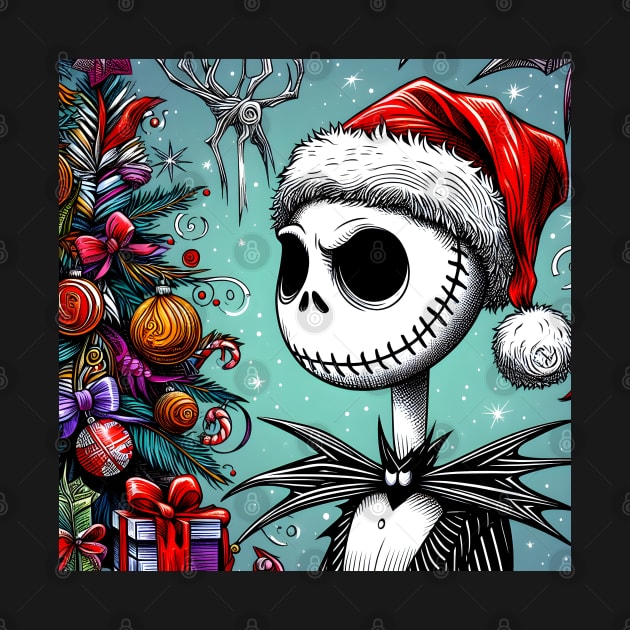 Elevate Your Holidays: Unique Jack Skellington Christmas Art for a Whimsical Celebration! by insaneLEDP