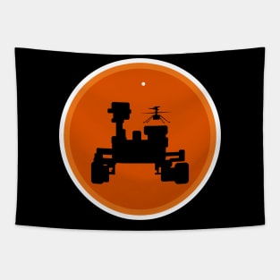 Rover Perseverance and Copter Tapestry