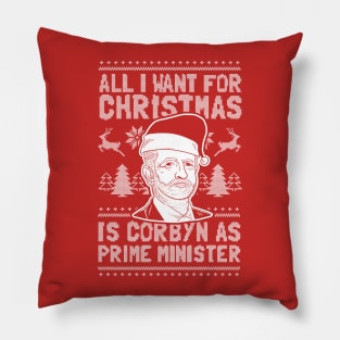 All I Want For Christmas Is Corbyn As Prime Minister Pillow