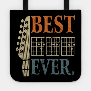 BEST GUITAR DAD EVER Tote