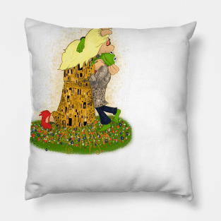 The Kiss of Muppets Pillow
