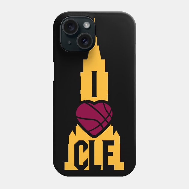 I Heart CLE! Phone Case by SaltyCult