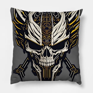 Mecha Skull S02 D34 Pillow