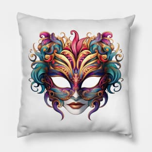 90s Retro Mask Pillow