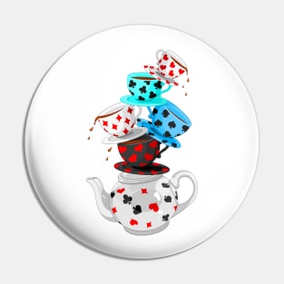 tea cups wonderland Pin