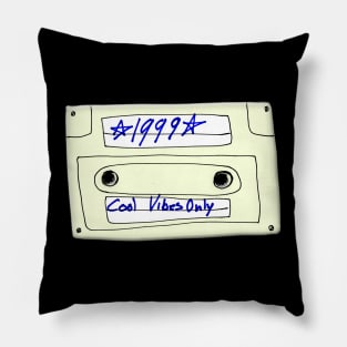 1999 Cassette Tape Pillow