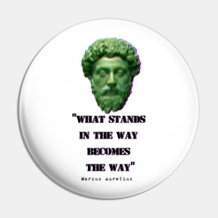 The Obstacle is the Way, Marcus Aurelius. Pin