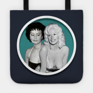 Jayne Mansfield and Sophia Loren Tote