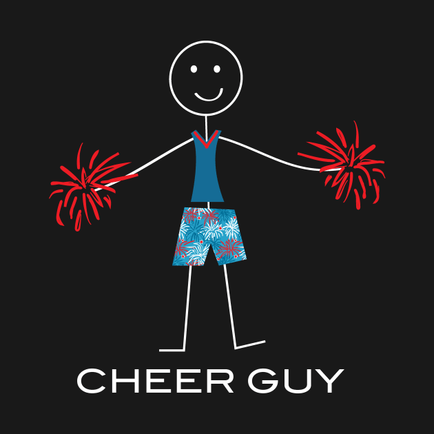 Funny Mens Cheer Illustration by whyitsme