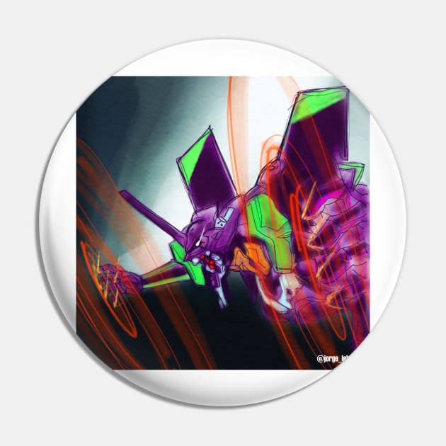 eva 01 in madness out of control art in mecha evangelion Pin by jorge_lebeau