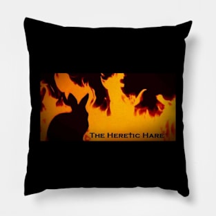 THE HERETIC HARE - FLAMES Pillow