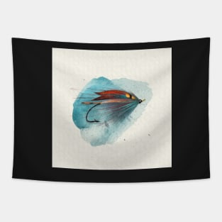 Fire River Salmon Fly No.10 Tapestry