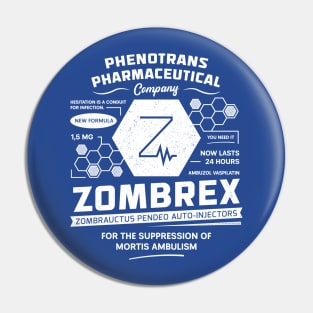 Zombrex Emblem Pin