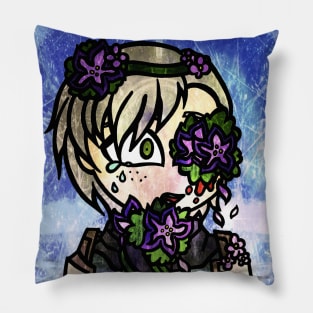 FE3H | Violets & Loss Pillow