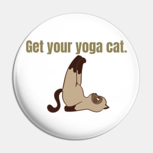 Yoga cat | Cat lover gift Pin