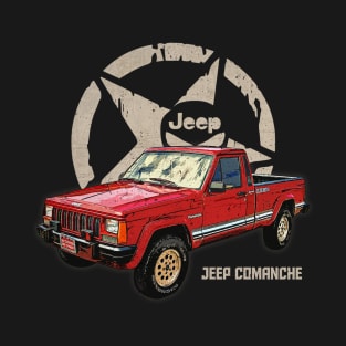 Jeep Comanche JEEP White Star T-Shirt