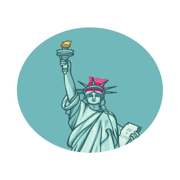 Lady Liberty P Hat by bewill12