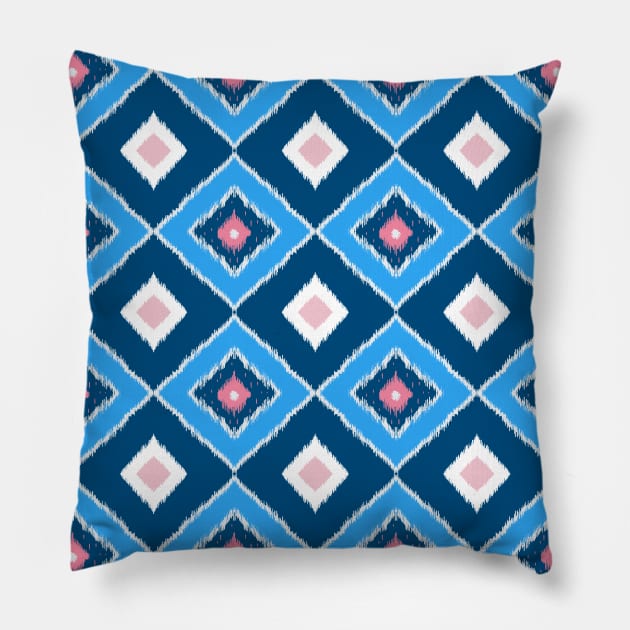 Ethnic pattern Pillow by BigSaturn