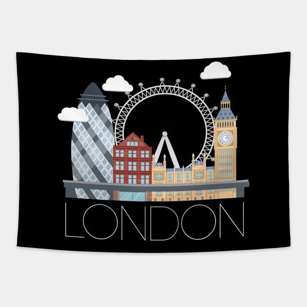 London Tapestry by RainbowAndJackson