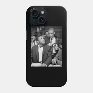 malcolm x Muhammad ali Phone Case