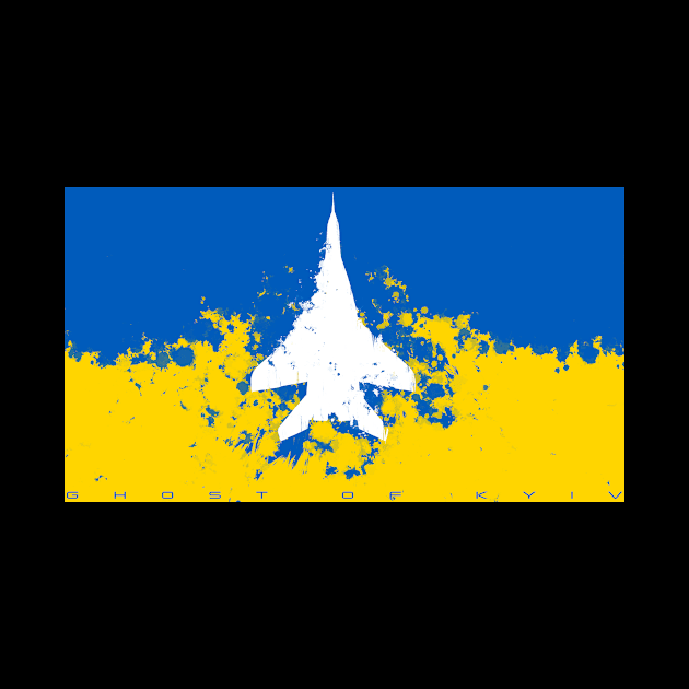 Ghost of Kyiv Flag by Aces & Eights 