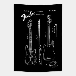 US Patent - Fender Bass Guitar Tapestry