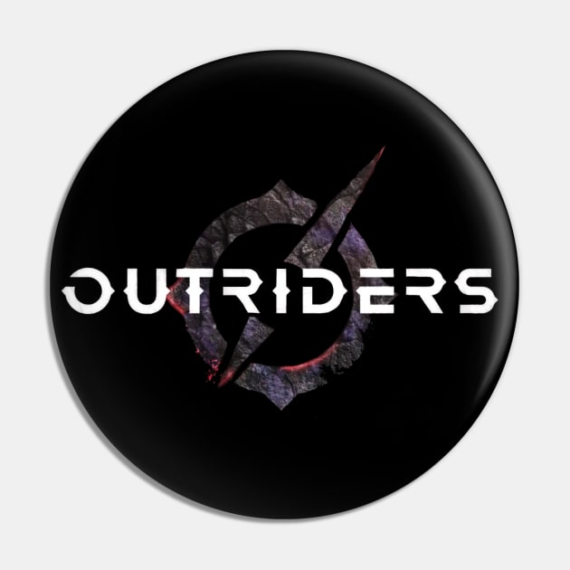 Outriders Logo Pin by Lukasking Tees