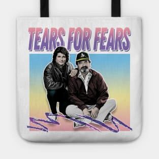 Tears For Fears / 80s Aesthetic Meme Parody Design Tote