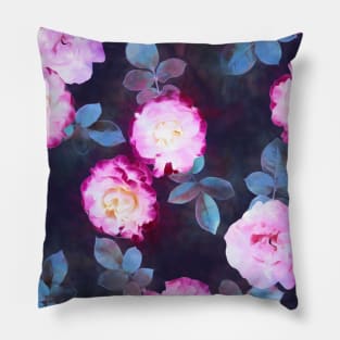 Twilight Roses Pillow