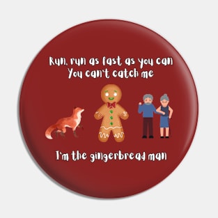 Story of Gingerbread man Pin