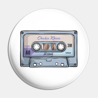 Chaka Khan Vintage Classic Cassette Tape Pin