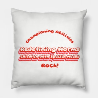 Championing Abilities Pillow