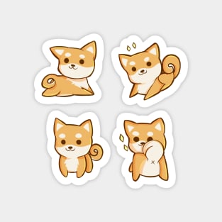 Cute Shibas Magnet