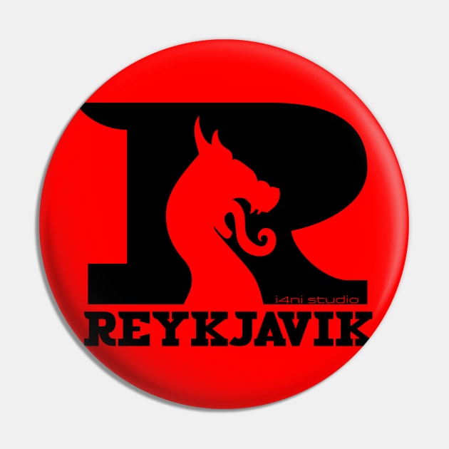 Viking Dragon of Reykjavik, Iceland Pin by i4ni Studio