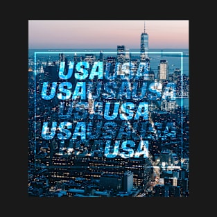 USA, United States of America New York T-Shirt