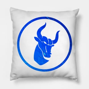 Taurus design Pillow