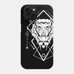 Tiger geometry Phone Case