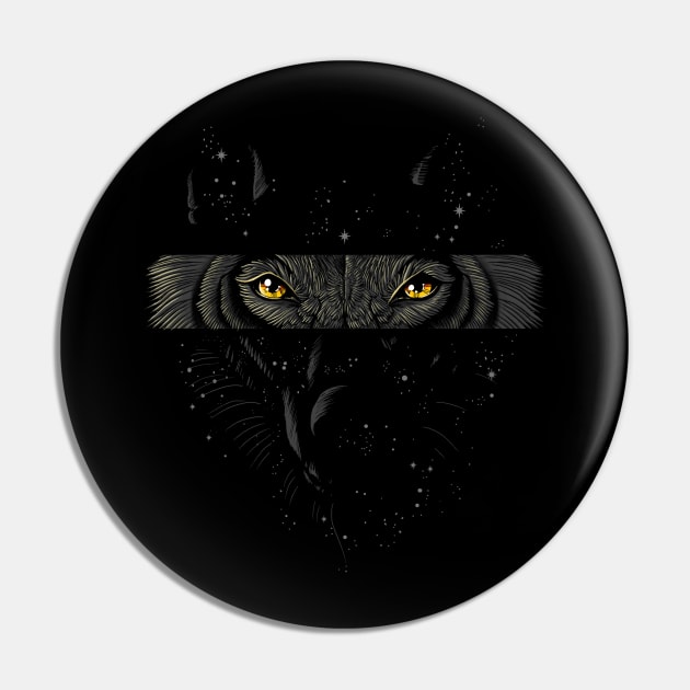 Night Wolf Pin by qetza