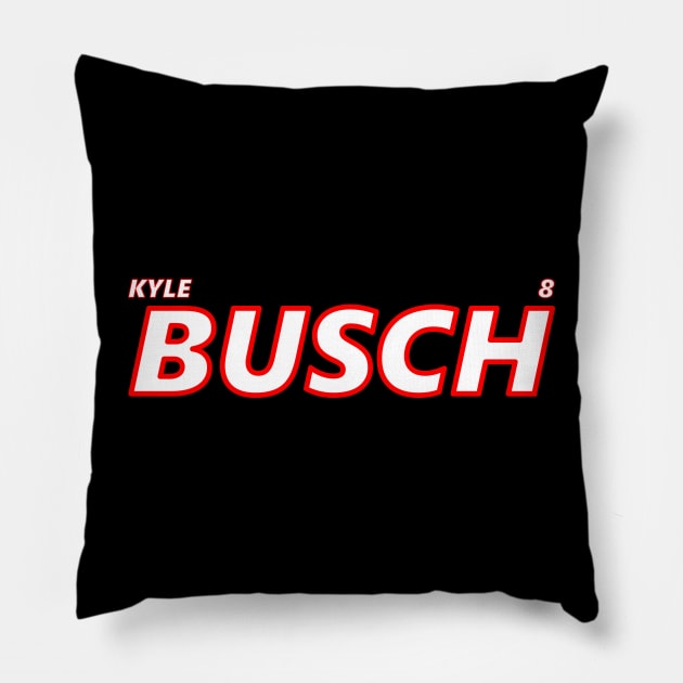 KYLE BUSCH 2023 Pillow by SteamboatJoe