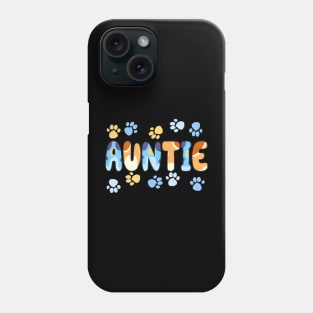 Auntie Of The Birthday Boy Girl Dog Family Matching Phone Case