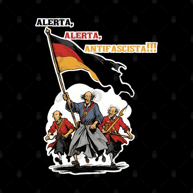 Einigkeit gegen Faschismus: Alerta, Alerta, Antifascista! by shirtsandmore4you