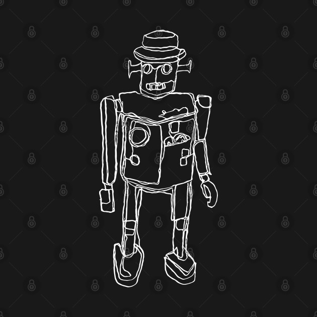 Super Sketchy Junk Robot by callingtomorrow