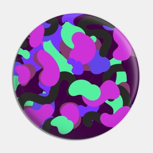 Abstract pattern colourful Pin