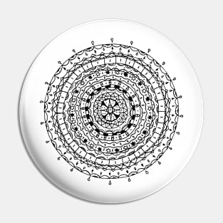 Circles Pattern Pin