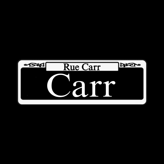 Carr NOLA Street Sign by AMewseMedia