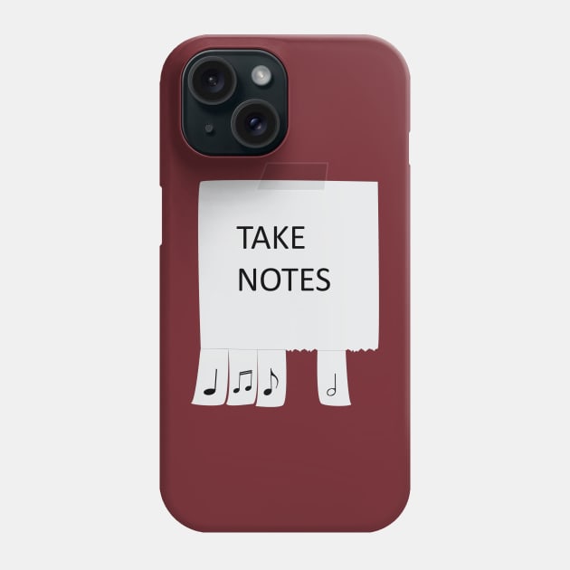 Take notes Phone Case by TinkM