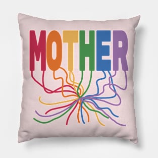 Mother Rainbow Pillow