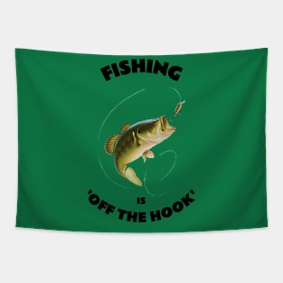 Fishing is Off the Hook Tapestry