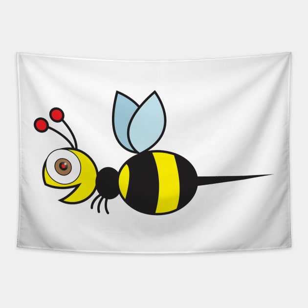 Bee Tapestry by Wickedcartoons