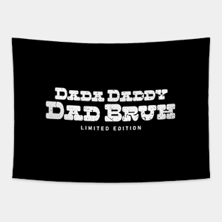 Dada Daddy Dad Bruh Retro Vintage Funny 2023 Fathers Day Tapestry